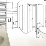 Wie läuft die Zusammenarbeit mit Kund:innen bei 3D-Badezimmerprojekten ab?
