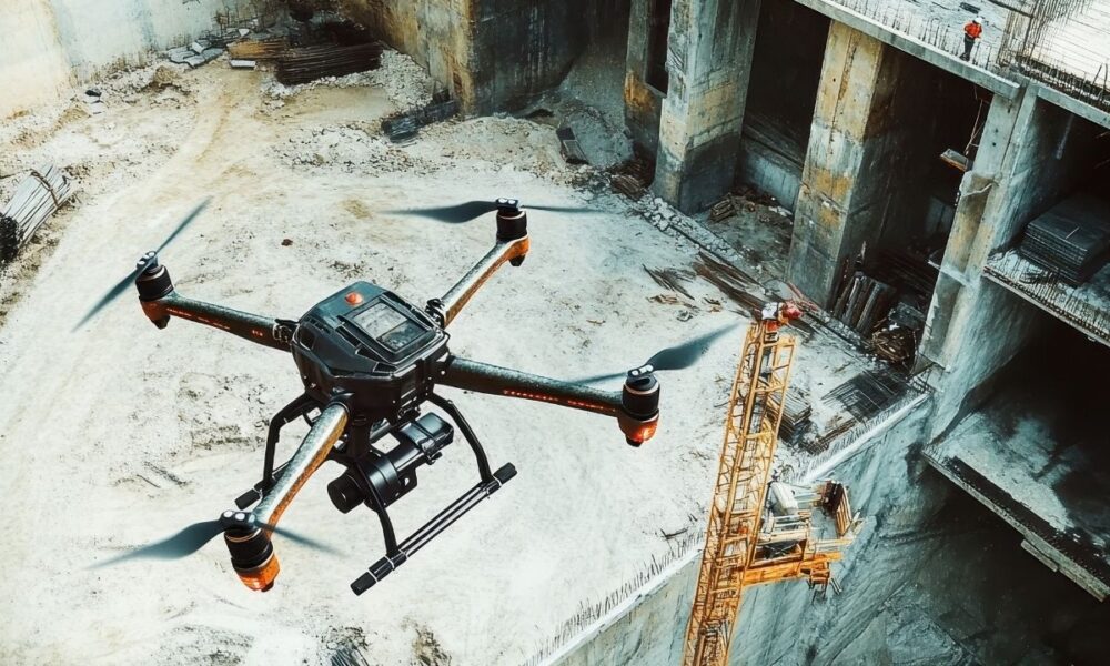 Jak monitorować postęp budowy dzięki dronom